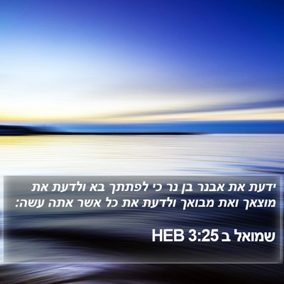 שמואל ב 3:25 HEB Bible Verse Image