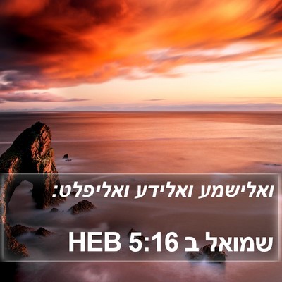 שמואל ב 5:16 HEB Bible Verse Image