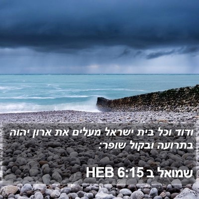 שמואל ב 6:15 HEB Bible Verse Image