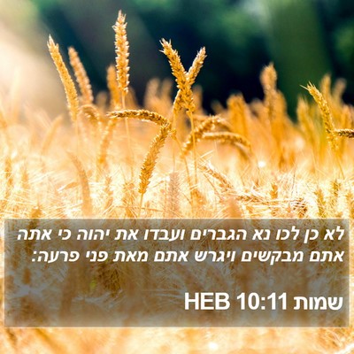 שמות 10:11 HEB Bible Verse Image