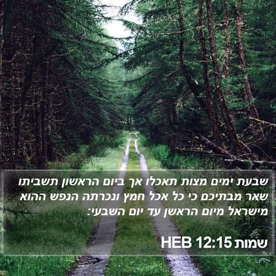 שמות 12:15 HEB Bible Verse Image