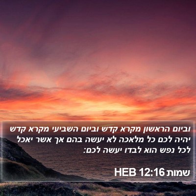 שמות 12:16 HEB Bible Verse Image