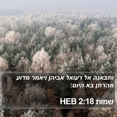 שמות 2:18 HEB Bible Verse Image
