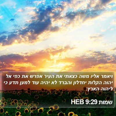 שמות 9:29 HEB Bible Verse Image