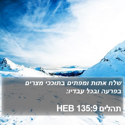 תהלים 135:9 HEB Bible Verse Image