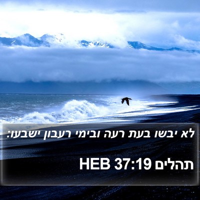 תהלים 37:19 HEB Bible Verse Image