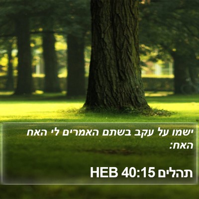 תהלים 40:15 HEB Bible Verse Image