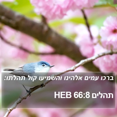 תהלים 66:8 HEB Bible Verse Image