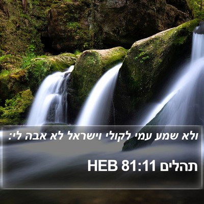 תהלים 81:11 HEB Bible Verse Image