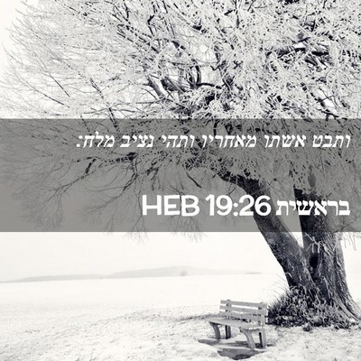 Picture 02 - בראשית 19:26 HEB - ותבט אשתו מאחריו ותהי נציב - Bible Verse Picture