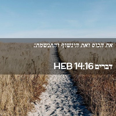 Picture 02 - דברים 14:16 HEB - את הכוס ואת הינשוף - Bible Verse Picture