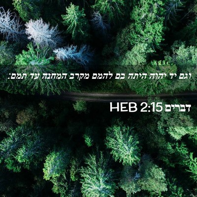 Picture 02 - דברים 2:15 HEB - וגם יד יהוה היתה בם להמם - Bible Verse Picture