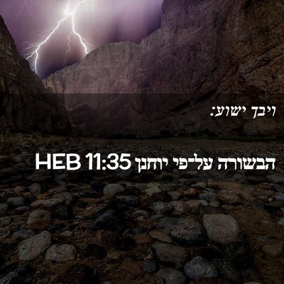 Picture 02 - הבשורה על־פי יוחנן 11:35 HEB - ויבך - Bible Verse Picture
