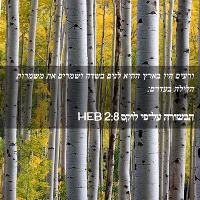 Picture 02 - הבשורה על־פי לוקס 2:8 HEB - ורעים היו בארץ ההיא לנים - Bible Verse Picture