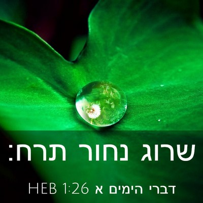 Picture 03 - דברי הימים א 1:26 HEB - שרוג נחור - Bible Verse Picture