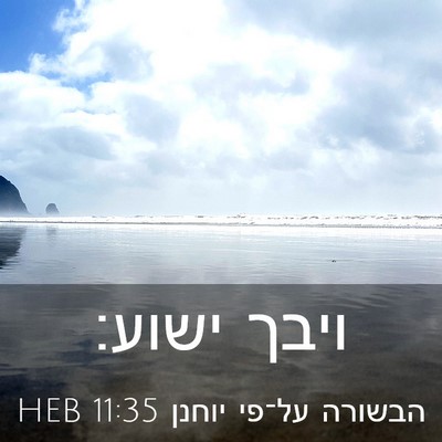 Picture 03 - הבשורה על־פי יוחנן 11:35 HEB - ויבך - Bible Verse Picture