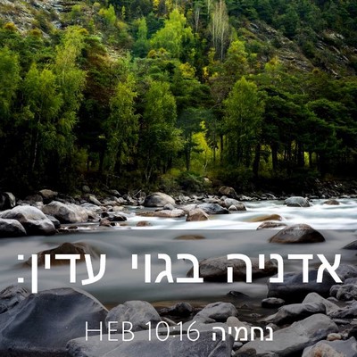 Picture 03 - נחמיה 10:16 HEB - אדניה בגוי - Bible Verse Picture