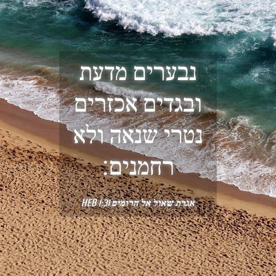 Picture 04 - אגרת שאול אל הרומים 1:31 HEB - נבערים מדעת ובגדים אכזרים - Bible Verse Picture