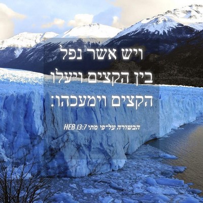 Picture 04 - הבשורה על־פי מתי 13:7 HEB - ויש אשר נפל בין הקצים ויעלו - Bible Verse Picture