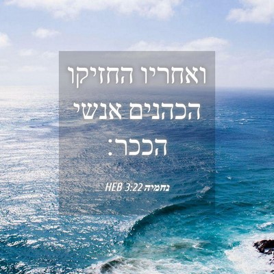 Picture 04 - נחמיה 3:22 HEB - ואחריו החזיקו הכהנים אנשי - Bible Verse Picture