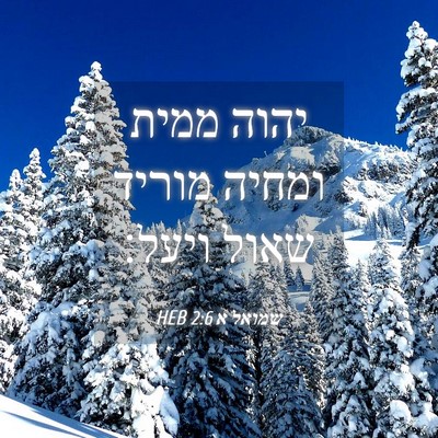 Picture 04 - שמואל א 2:6 HEB - יהוה ממית ומחיה מוריד שאול - Bible Verse Picture