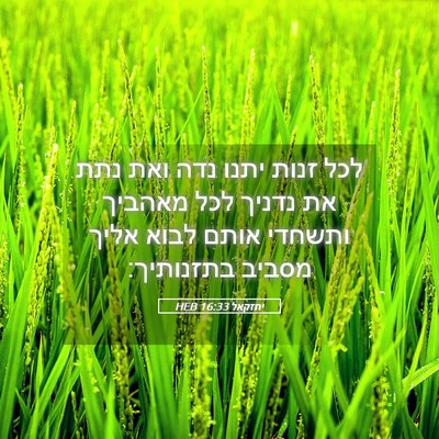 Picture 05 - יחזקאל 16:33 HEB - לכל זנות יתנו נדה ואת נתת - Bible Verse Picture