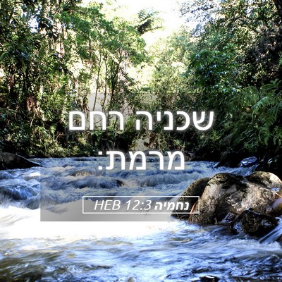 Picture 05 - נחמיה 12:3 HEB - שכניה רחם - Bible Verse Picture