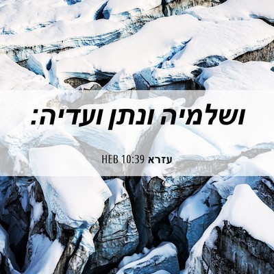 Picture 06 - עזרא 10:39 HEB - ושלמיה ונתן - Bible Verse Picture