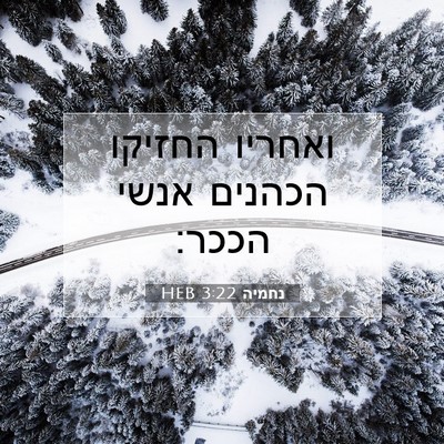 Picture 07 - נחמיה 3:22 HEB - ואחריו החזיקו הכהנים אנשי - Bible Verse Picture