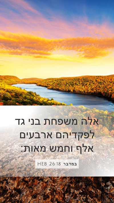 במדבר 26:18 HEB Bible Verse Image