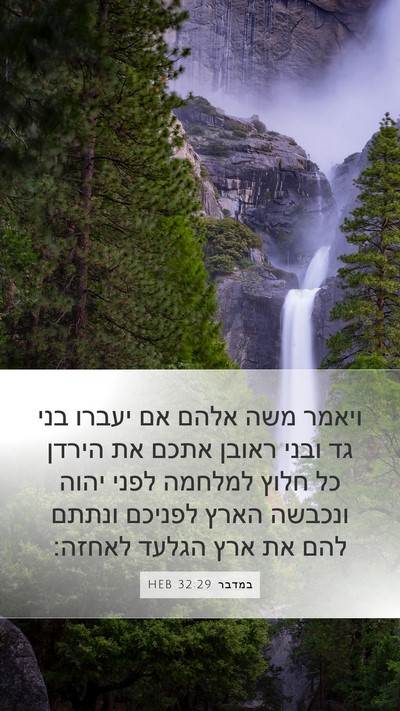 במדבר 32:29 HEB Bible Verse Image