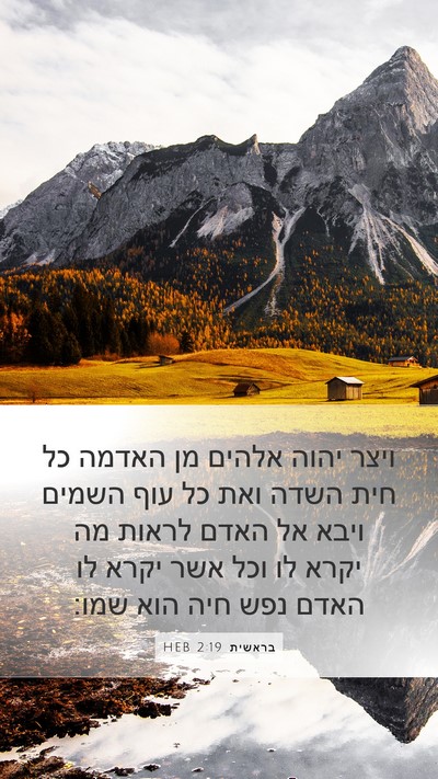 בראשית 2:19 HEB Bible Verse Image