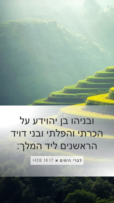 דברי הימים א 18:17 HEB Bible Verse Image
