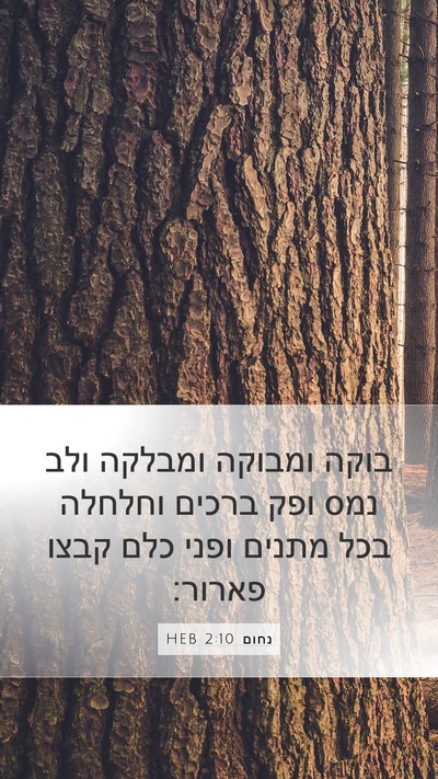 נחום 2:10 HEB Bible Verse Image