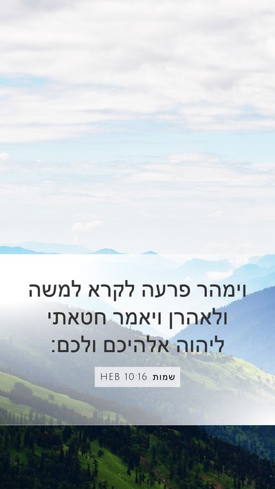 שמות 10:16 HEB Bible Verse Image
