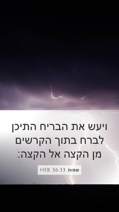 שמות 36:33 HEB Mobile Phone Wallpaper - ויעש את הבריח התיכן לברח - Mobile Bible Verse Wallpaper